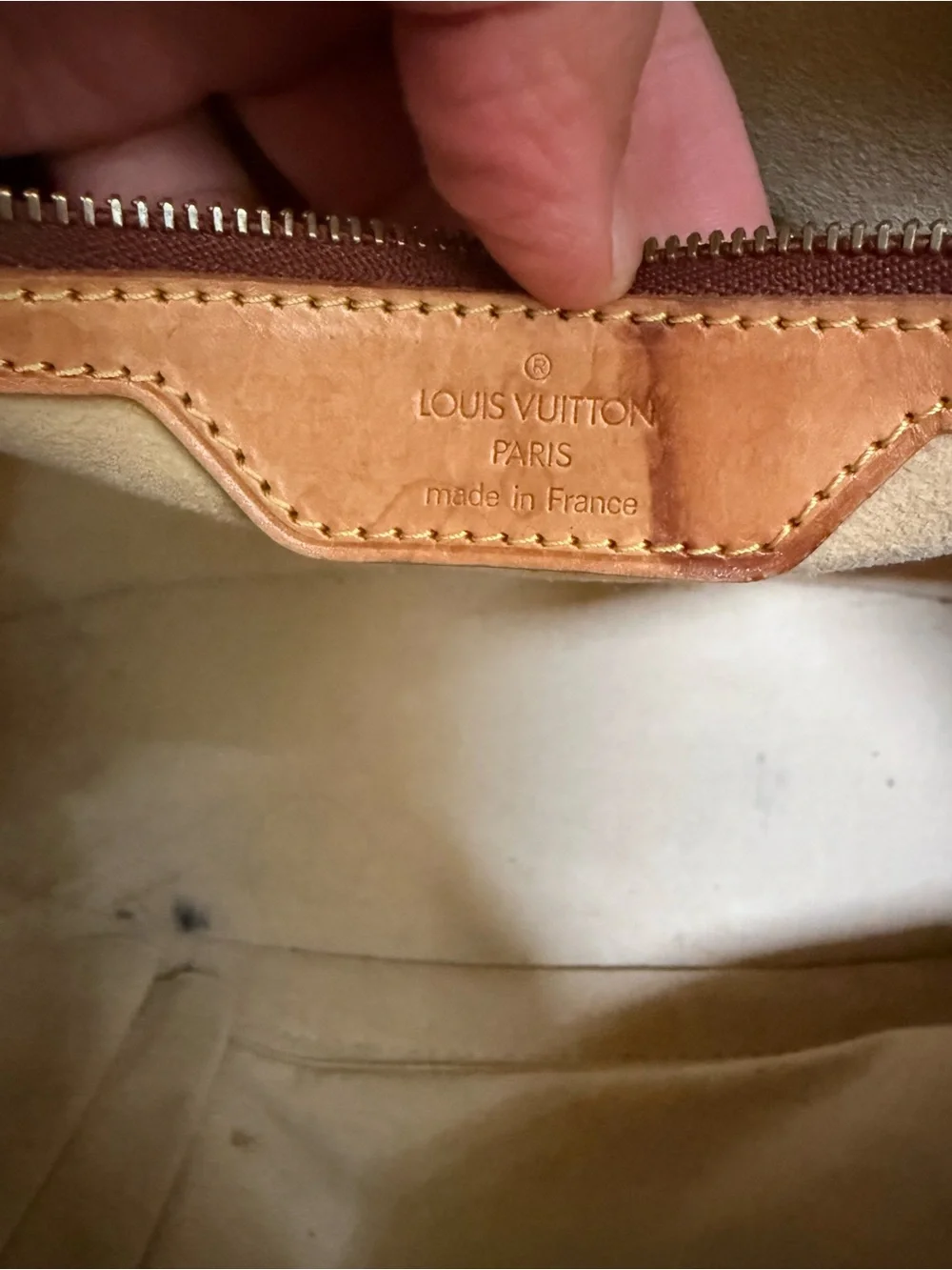 Louis Vuitton Vintage Monogram Babylone Tote Shoulder Bag